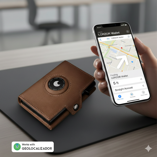 Billetera Inteligente con GPS y protección RIFD