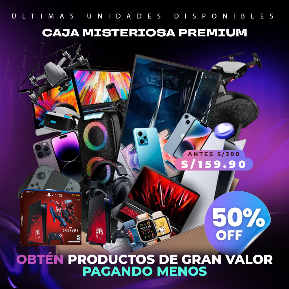 Caja Misteriosa Premium – 50% off