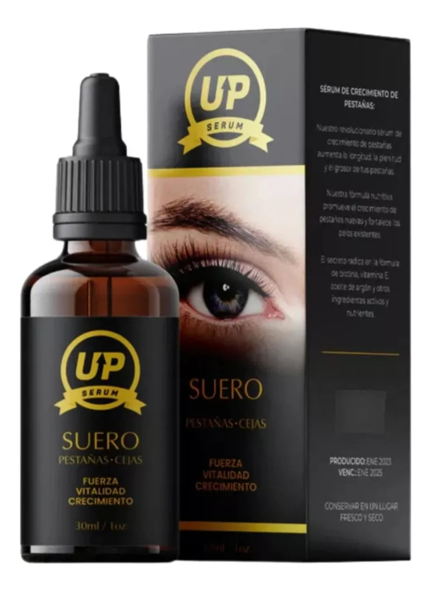 Suero UP Alargamiento de Pestañas y Cejas