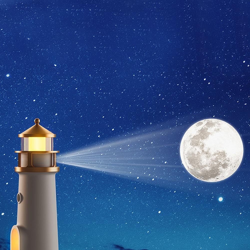 Lámpara de Faro y Luna proyector LED