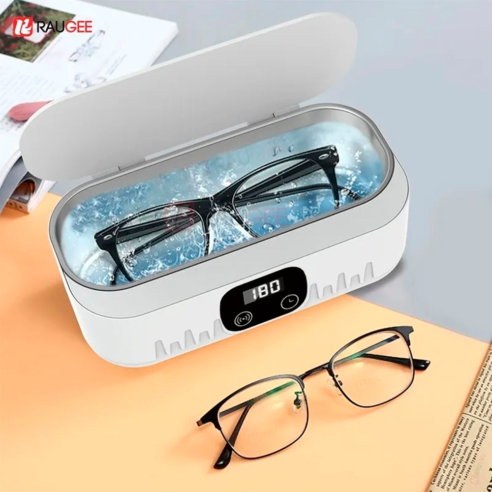 Limpiador Ultrasónico Portátil para Lentes y Joyas