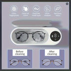 Limpiador Ultrasónico Portátil para Lentes y Joyas