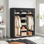 Ropero Plegable 9 Niveles con Gran Capacidad