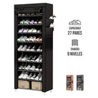 Zapatero Plegable Vertical 9 Niveles